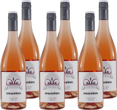 Produktbild von Spassvögel Cuveé Rosé -halbtrocken- (6 x 0,75L)