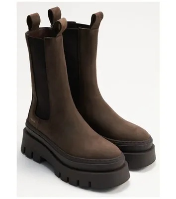 Produktbild von Copenhagen Studios Damen Chelseaboots Chelseaboots 7980-36, 7980-37, 7980-38, 7980-39, 7980-40 CPH685 nabuc chocolate 38