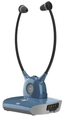 Zdjęcie produktu dla CGV 20848, Bezprzewodowy, TV, 40 - 15000 Hz, 66 g, Zestaw słuchawkowy, Niebieski