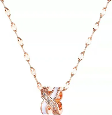 Produktbild von Halskette NO-15199 in Roségold für Damen KP15199