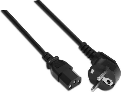 Produktbild von Aisens - cpu stromkabel, cee7/m-c13/h, schwarz, 3.0m