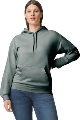 Image de Gildan - Sweat à capuche "Softstyle" pour homme PC5653 (5XL) (Gris chiné)