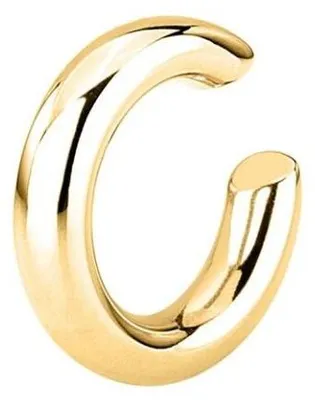 Image de Boucle d'oreille simple plaquée or Earcuff SAUP38