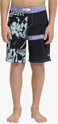 Image de Quiksilver Surfsilk Straight Yth 17 Noir Block Momentum 30