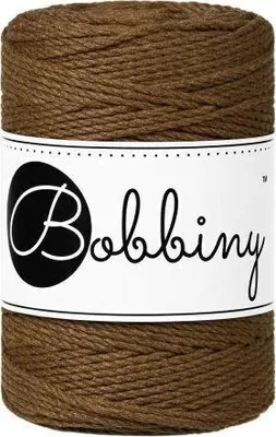 Obrázek produktu pro Bobbiny 3PLY Macramé Rope 1,5 mm 100 m Nut Brown Šňůra