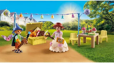Image de PLAYMOBIL my life 71451 set cadeau : enfants avec decorations de fete