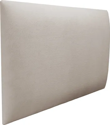 Produktbild von RAVIO Wandpaneel Gepolstert Wandpolster Kopfteil für Betten Wandverkleidung Wandpolsterung Wanddeko 3D Wandkissen Polsterpaneele (70 x 40 cm, Farbe: Beige - Mono 232)