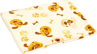 Obrázek produktu pro Dětská deka ELLA - 75x100 cm - Hnědá,Béžová