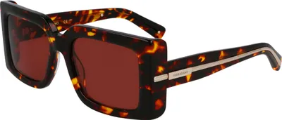 Zdjęcie produktu dla Okulary przeciwsłoneczne FERRAGAMO SF2032S 242 DARK TORTOISE 55/19/140 FEMALE