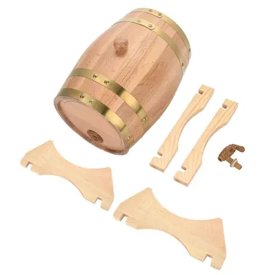 Image de Elzusha - Fûts en bois pour le vin et les spiritueux, 5 litres