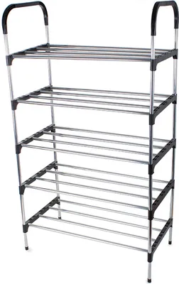 Obrázek produktu pro Verk 01840 Regál na obuv pro 15 párů bot stříbrný