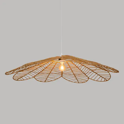 Image de Lampe à suspendre FOLK, fleur, Ø 98 cm