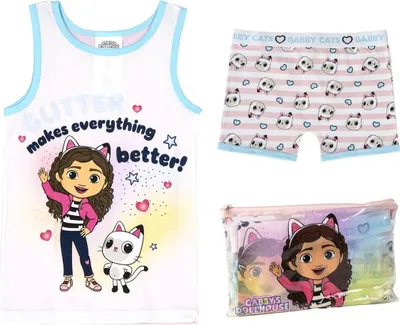 Produktbild von Gabby´s Dollhouse Schlafanzug Pyjama Set & Nachtwäsche 5 Jahre