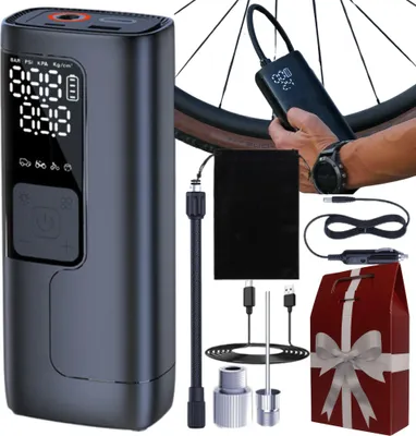 Obrázek produktu pro Fit4med | Elektrická pumpa - 5200 mAh - Bezdrátový kompresor - 150 psi - LED osvětlení