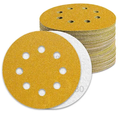 Produktbild von 125-mm-Schleifscheibe, K?rnung 80, 100 Stš¹ck Schleifscheiben fš¹r Exzenterschleifer