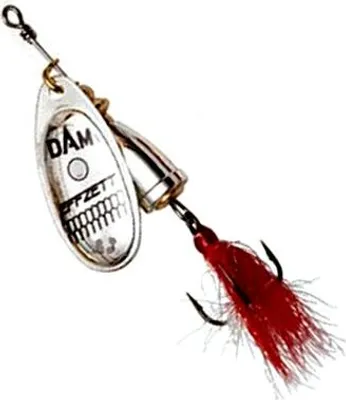 Produktbild von Dam Effzett Executor Dressed Spinner Silver 3 g
