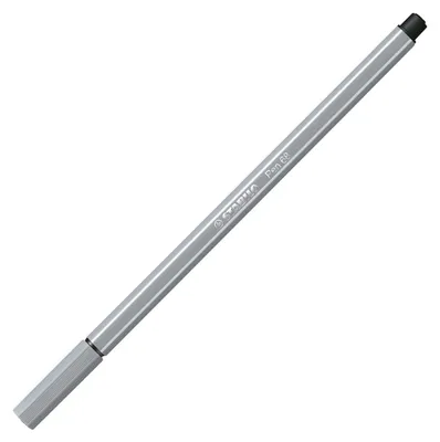 Immagine prodotto di Pennarello Premium - STABILO Pen 68 - Penna singola - Grigio medio