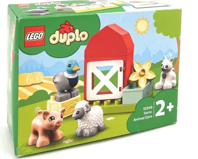 Zdjęcie produktu dla LEGO DUPLO Zwierzęta gospodarskie, Zestaw do budowania, 2 lat(a), Plastik, 11 szt., 187 g