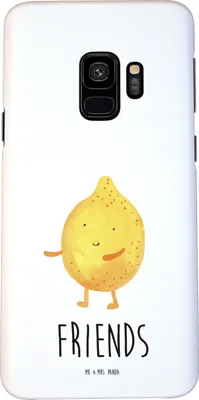 Produktbild von Mr. & Mrs. Panda Samsung Galaxy S9 Handyhülle Beste Freunde Zitrone - Weiß - Geschenk, Handy Schutzhülle, Lustige Sprüche, Hülle, Cover, Fehlende Keywords, Case