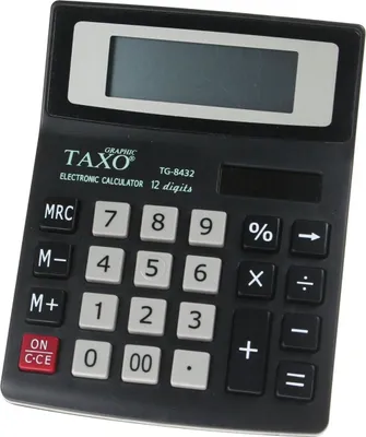Produktbild von Taxo 12-stelliger Tischrechner TG-8432