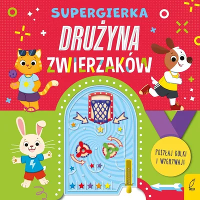 Immagine prodotto di Supergierka. Drużyna zwierzaków książeczka edukacyjna