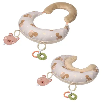 Image de Taf Toys : Coussin sensoriel en deux parties pour les bébés, idéal pour les séances de ventre en avant