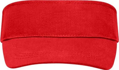 Produktbild von Klassischer Sunvisor in vielen Farben red, Gr. one size