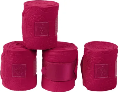 Produktbild von Eskadron REFLEXX Bandagen " FLEECE STAMP ", Fleecebandagen, 4er Set Größe - Warmblut Farbe - berryfusion