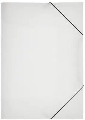 Image de PAGNA Gummizugmappe A4 PP 3 Einschlagklappen transparent
