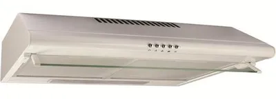 Image de Hotte visière 60cm 230m3/h blanc - Glem Gas - GHC620WH -
