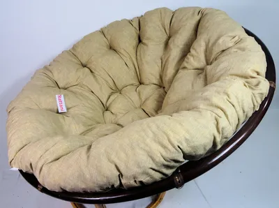 Produktbild von Rattani - Polster, Kissen, Auflage, Ersatzpolster für Rattan Papasansessel, Stoff Nuevo Loneta, D 130 cm,  EU