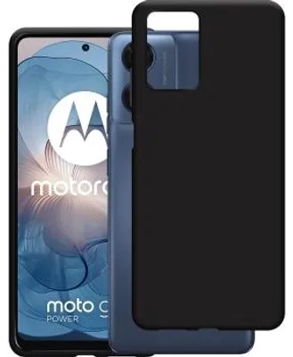 Productafbeelding van Hoesje geschikt voor Motorola Moto G04 / G04s / G24 / G24 Power Hoesje Siliconen - Flexibele Case - Zwart