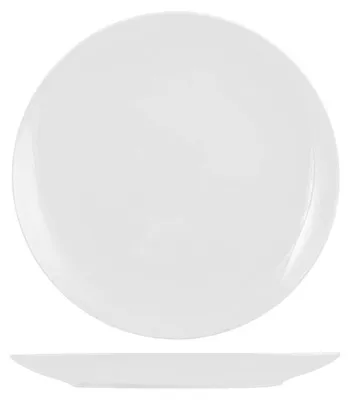 Produktbild von H&h 12er Set Obstteller aus New Bone China 20,5cm