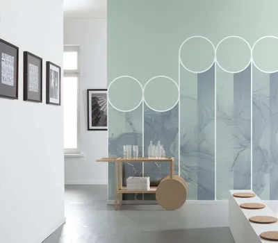 Obrázek produktu pro Komar netkaná tapeta "Skvrny" - rozměr: 300 x 280 cm (šířka x výška), 3 panely