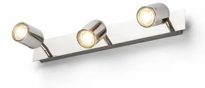 Image de RED - DESIGN RENDL RENDL DUBLIN III Luminaire apparent chromé 230 V GU10 9 W IP44 R13379