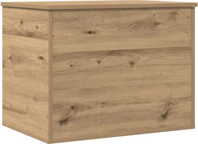 Immagine prodotto di vidaXL Contenitore in rovere artigianale 60 x 42 x 46 cm Materiale a base di legno