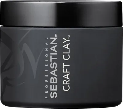 Produktbild von Sebastian Craft clay, Haarwachs, 50 ml, Männer, normales Haar, Petrolatum, Cera Alba/Beeswax, Dicaprylyl Maleate, Propylene Glycol, Kaolin, PEG-10 Sunflflower..., 1 Stück(e)