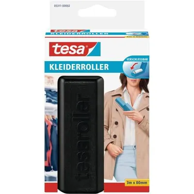 Productafbeelding van tesa Pluisroller, 3 m x 80 mm, met opklapmechanisme