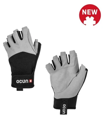Immagine prodotto di Cima Gloves - Guanti da arrampicata leggeri a mezze dita di OCUN - Ocun, Colore: Grigio, Taglia: S