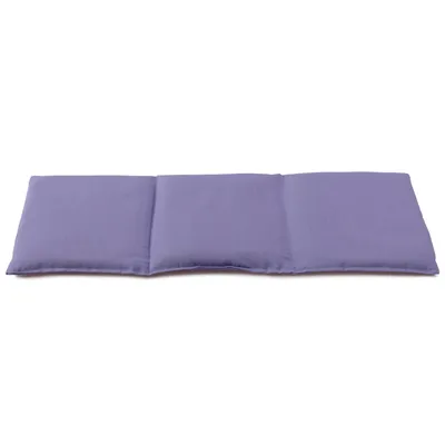 Produktbild von Traubenkernkissen 20x50cm groß 3-Kammer flieder - Wärmekissen, Körnerkissen - flieder