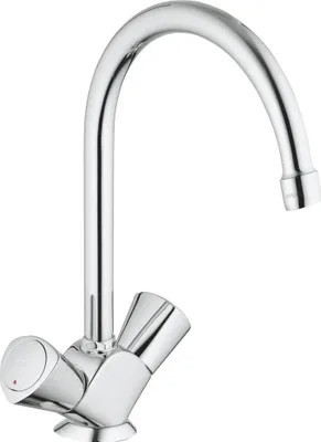 Image de Mitigeur de cuisine Grohe Costa-S à bec haut, chromé