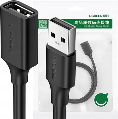 Immagine prodotto di Ugreen Cavo di prolunga Usb 2.0 Us103 0,5M (nero)