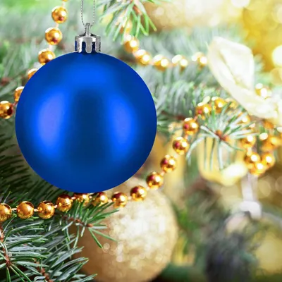 Produktbild von Matte Christbaumkugeln Set, 50 Stück