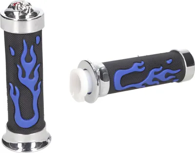 Produktbild von Griffe Satz Custom Flame blau