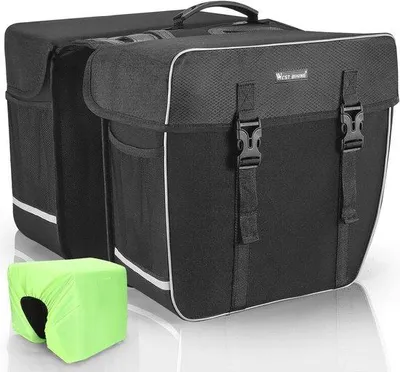 Produktbild von Famanu Fahrradtasche wasserdicht 30 Liter - Ideal für E-Bikes, MTB und Rennräder