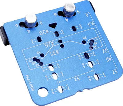 Zdjęcie produktu dla Zawias do drzwi szafki Płyta pozycjonująca 26 mm 35 mm Zawiasy ukryte Szablon do znakowania sprzętu