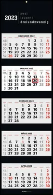 Produktbild von 5-Monatskalender Black 2023