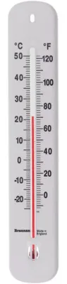 Produktbild von Famanu Wandthermometer 200mm - Präzise Temperaturmessung für Innen und Außen