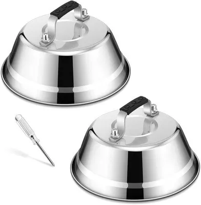 Produktbild von Küchenhaken-Set - Edelstahl - 16,8 x 6 cm