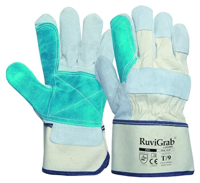 Imagen del producto de Guantes de trabajo flexibles y transpirables, talla 9, para jardinería